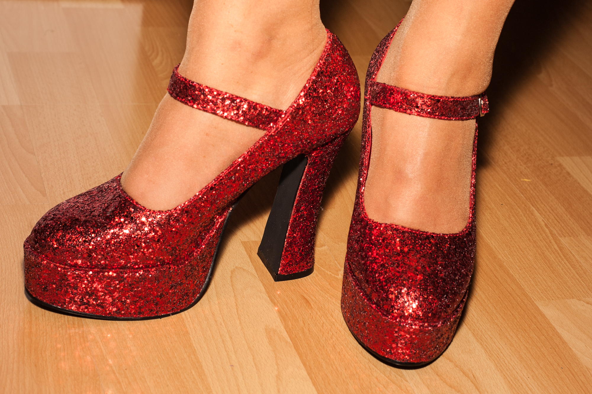 Samba-Schuhe Rot